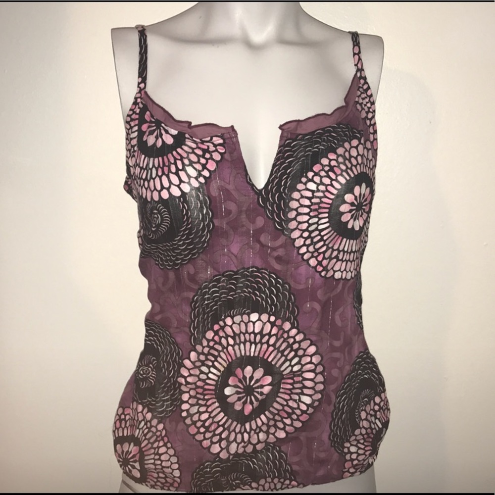 Lucky Brand thin purple tank top.